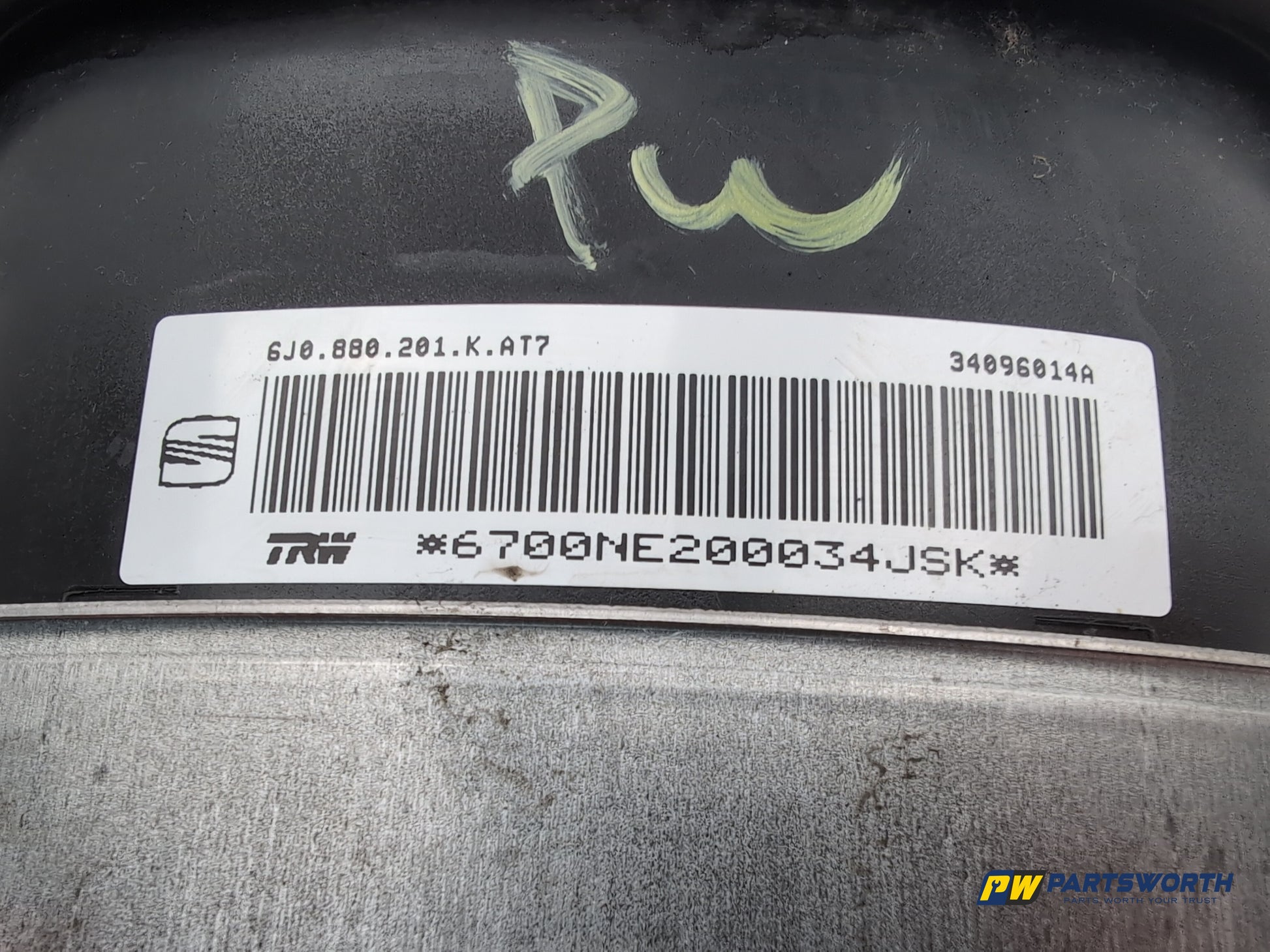 Seat Ibiza Sportrider Steering Wheel Cover 6j0880201k - photo 8