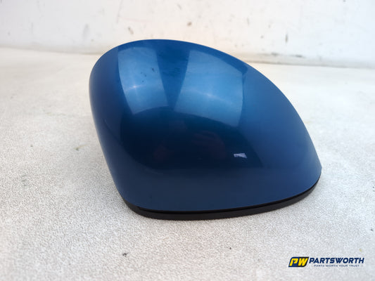 Seat Ibiza Sportrider Door Mirror Rh Driver Side Blue Lz5f 2008-2011 - photo 2