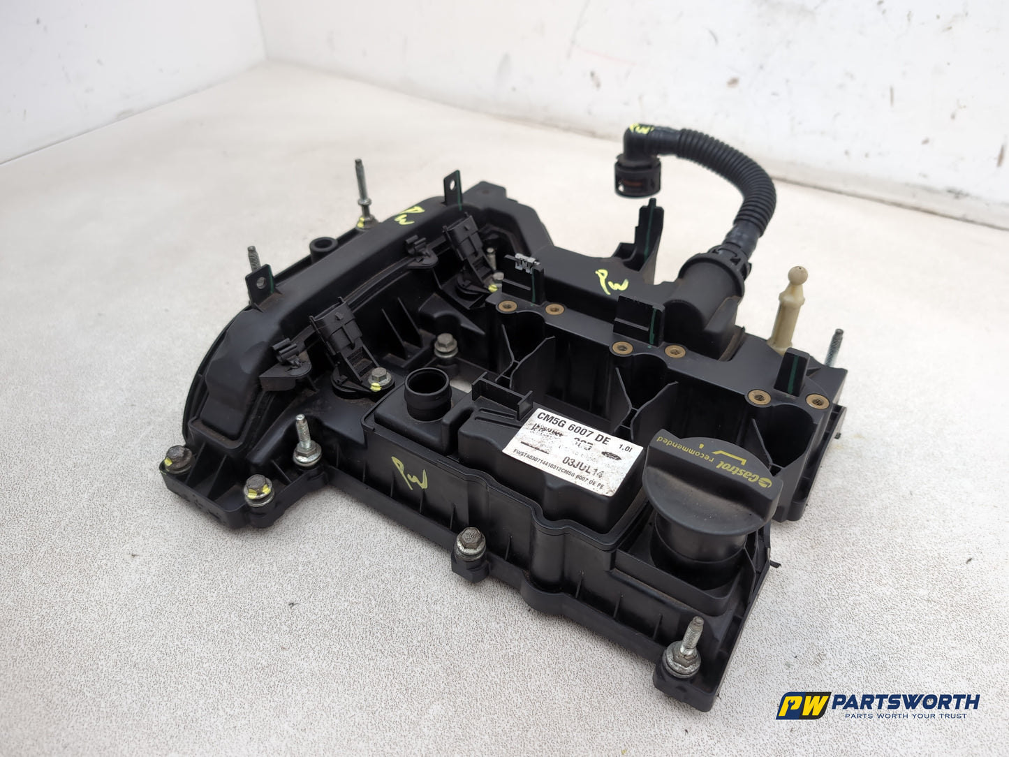 Ford Focus Zetec Turbo Rocker Valve Cover Cm5g6007de 2011-2018 - photo 2