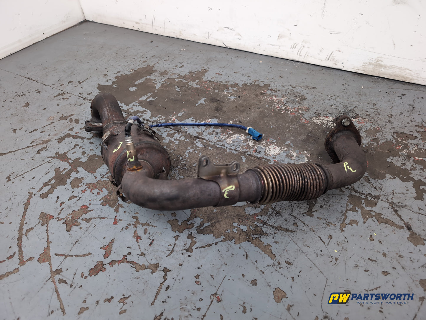 Ford Focus Zetec Turbo Exhaus Catalytic Converter Gm515e211ce 2011-2018 - photo 2