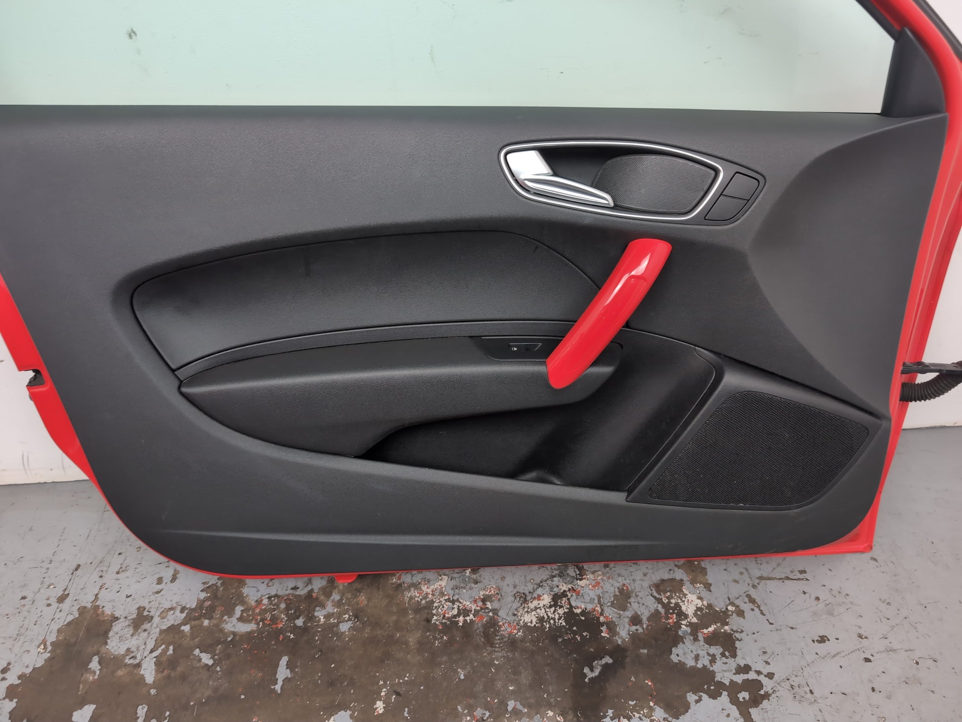 Audi A1 Contrast Edition Tdi Door Front Lh Passenger Side Red Lz3m 2010-2014 - photo 10