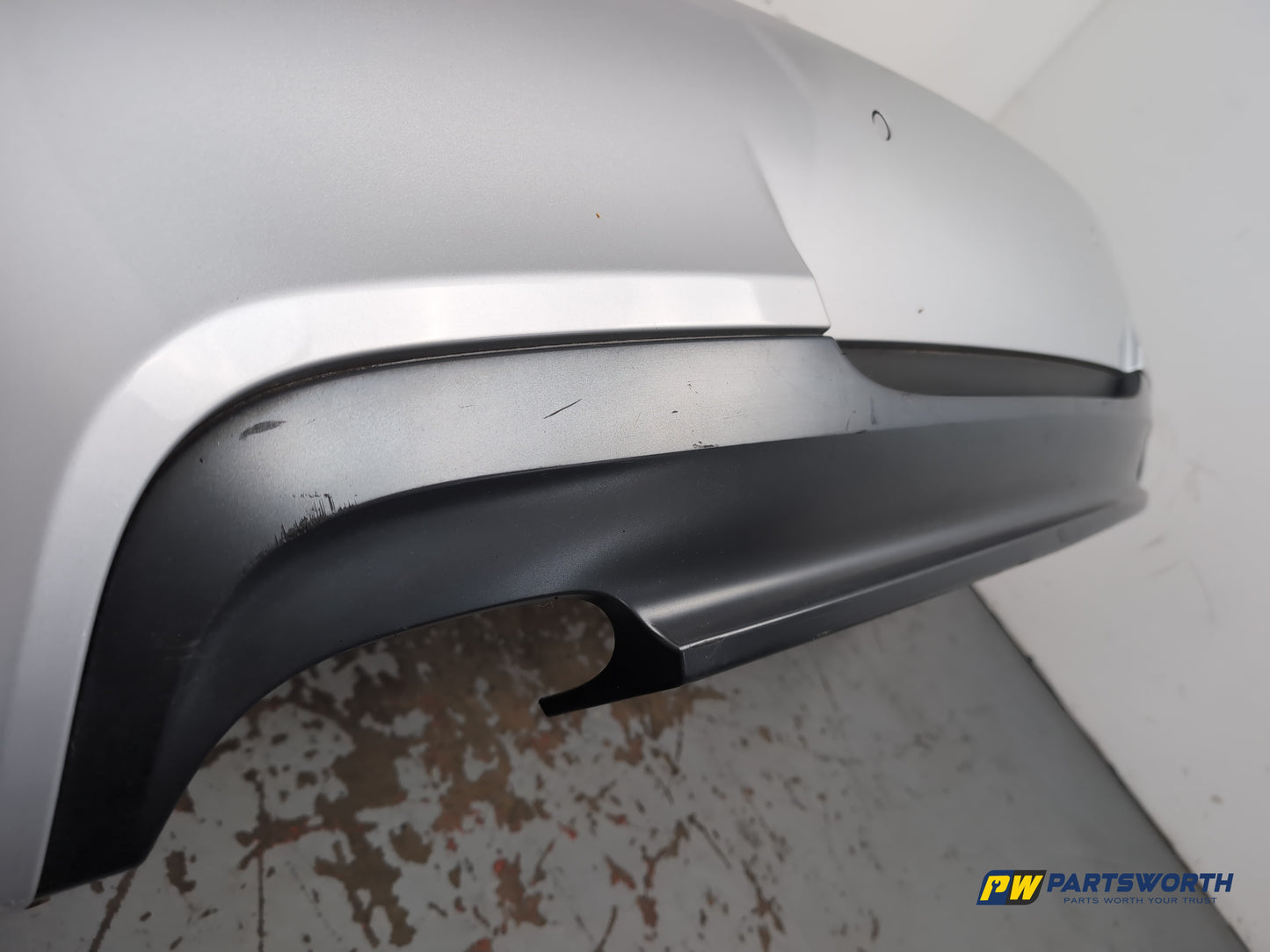 Bmw 320d M Sport Auto 181 Rear Bumper Silver 354 - photo 8