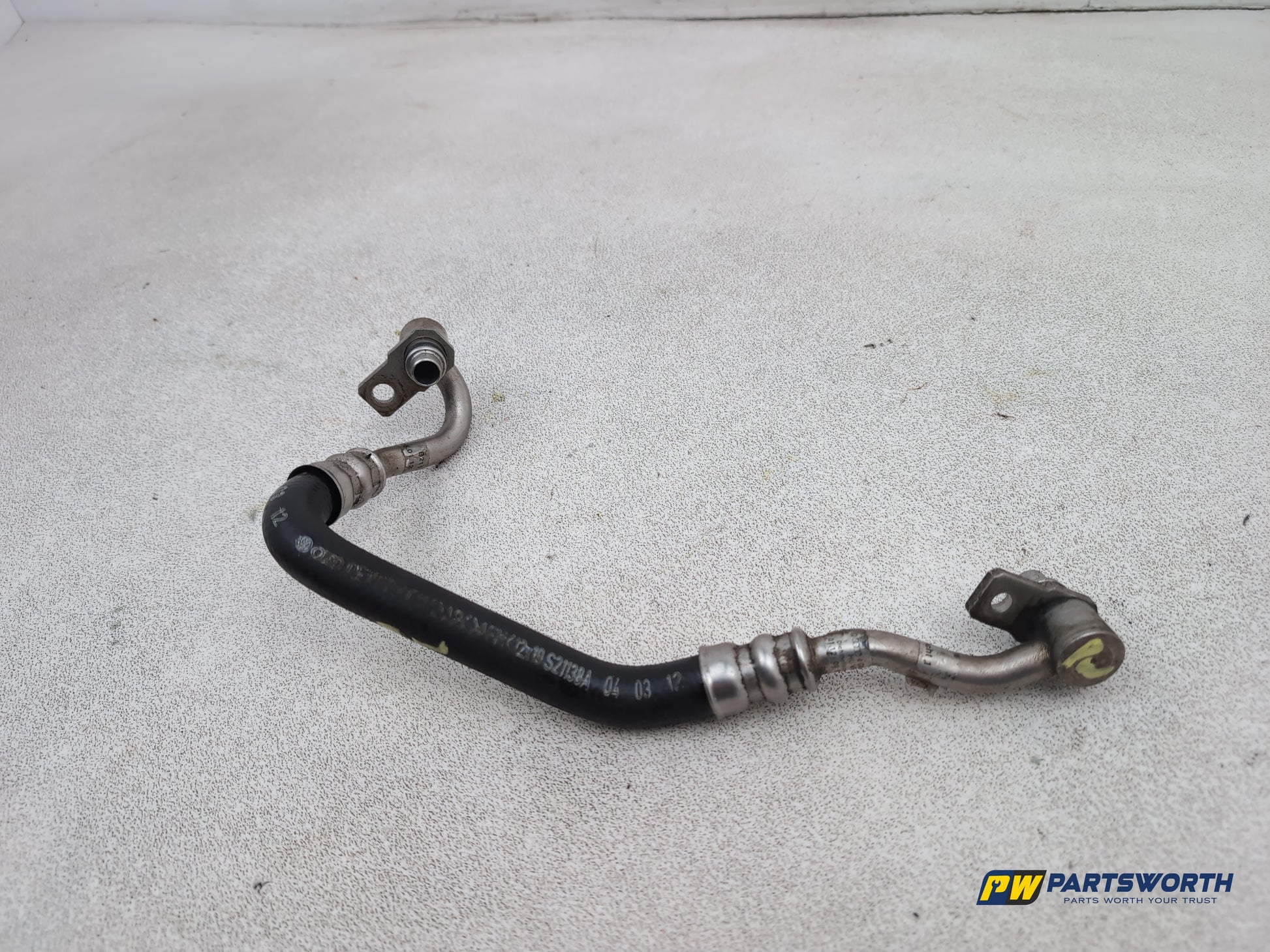 Audi A6 Se Tdi Quattro Auto Gearbox Transmission Oil Cooler Hose Pipe 4g0317817q - photo 2