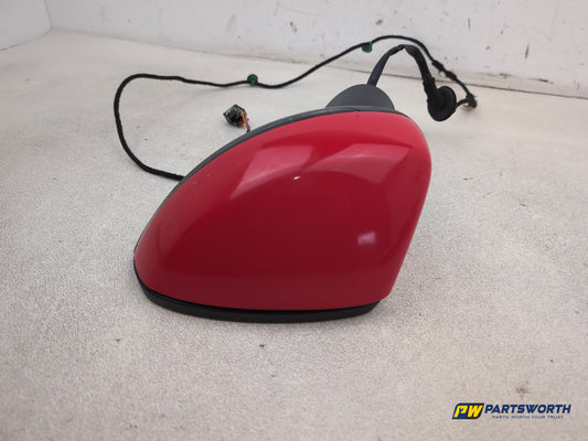 Audi A1 Contrast Edition Tdi Door Mirror Lh Passenger Side Red Lz3m 2010-2012 - photo 2