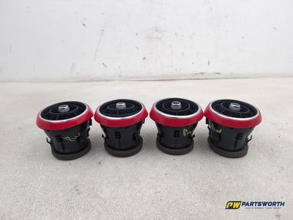 Audi A1 Contrast Edition Tdi Dashboard Air Vent Set Of 4 8x2820902 2010-2012 - photo 2