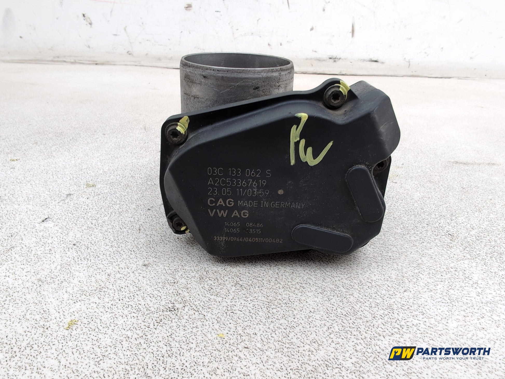 Seat Ibiza Sportrider Throttle Body 03c133062s 2008-2012 - photo 2