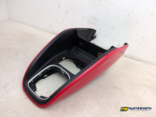 Audi A1 Contrast Edition Tdi Centre Console Surround Trim In Red Lz3m 2010-2012 - photo 2