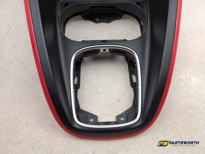 Audi A1 Contrast Edition Tdi Centre Console Surround Trim In Red Lz3m 2010-2012 - photo 8