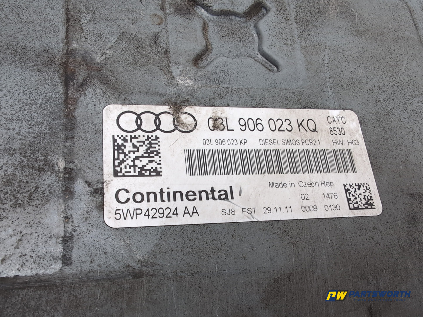 Audi A1 Contrast Edition Manual Engine Ecu Kit 1.6l Diesel 03l906023kq 2010-2012 - photo 8