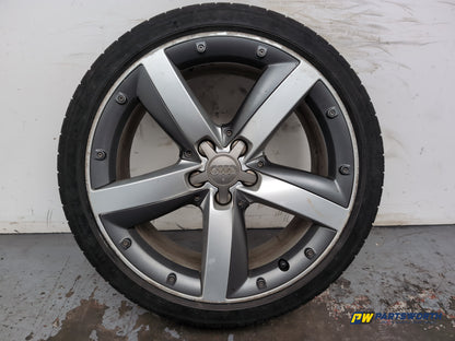 Audi A1 Contrast Edition Tdi Wheel With Tyre 215/40 R17 Silver Black 8x0601025e - photo 2