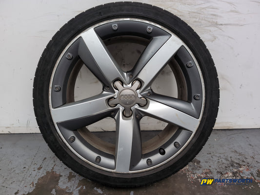 Audi A1 Contrast Edition Tdi Wheel With Tyre 215/40 R17 Silver Black 8x0601025e - photo 2