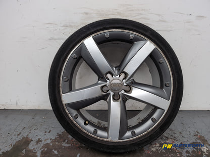 Audi A1 Contrast Edition Tdi Wheel With Tyre 215/40 R17 Silver Black 8x0601025e - photo 2