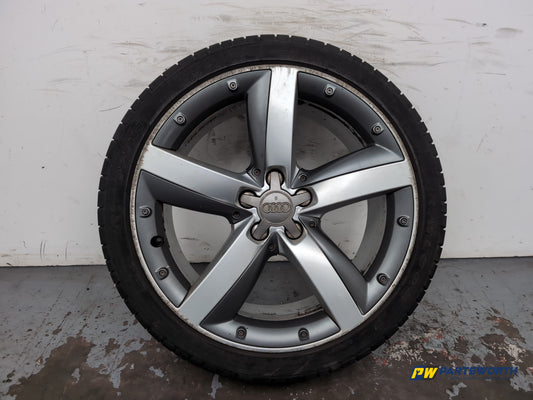 Audi A1 Contrast Edition Tdi Wheel With Tyre 215/40 R17 Silver Black 8x0601025e - photo 2