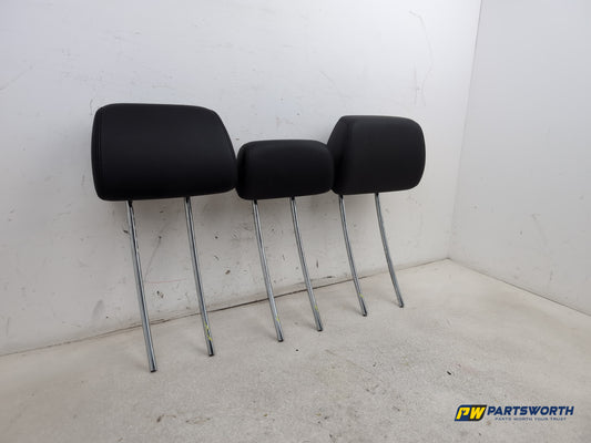Mercedes-Benz E220 W212 Saloon Rear Headrest Black Leather 2009-2016 - photo 2