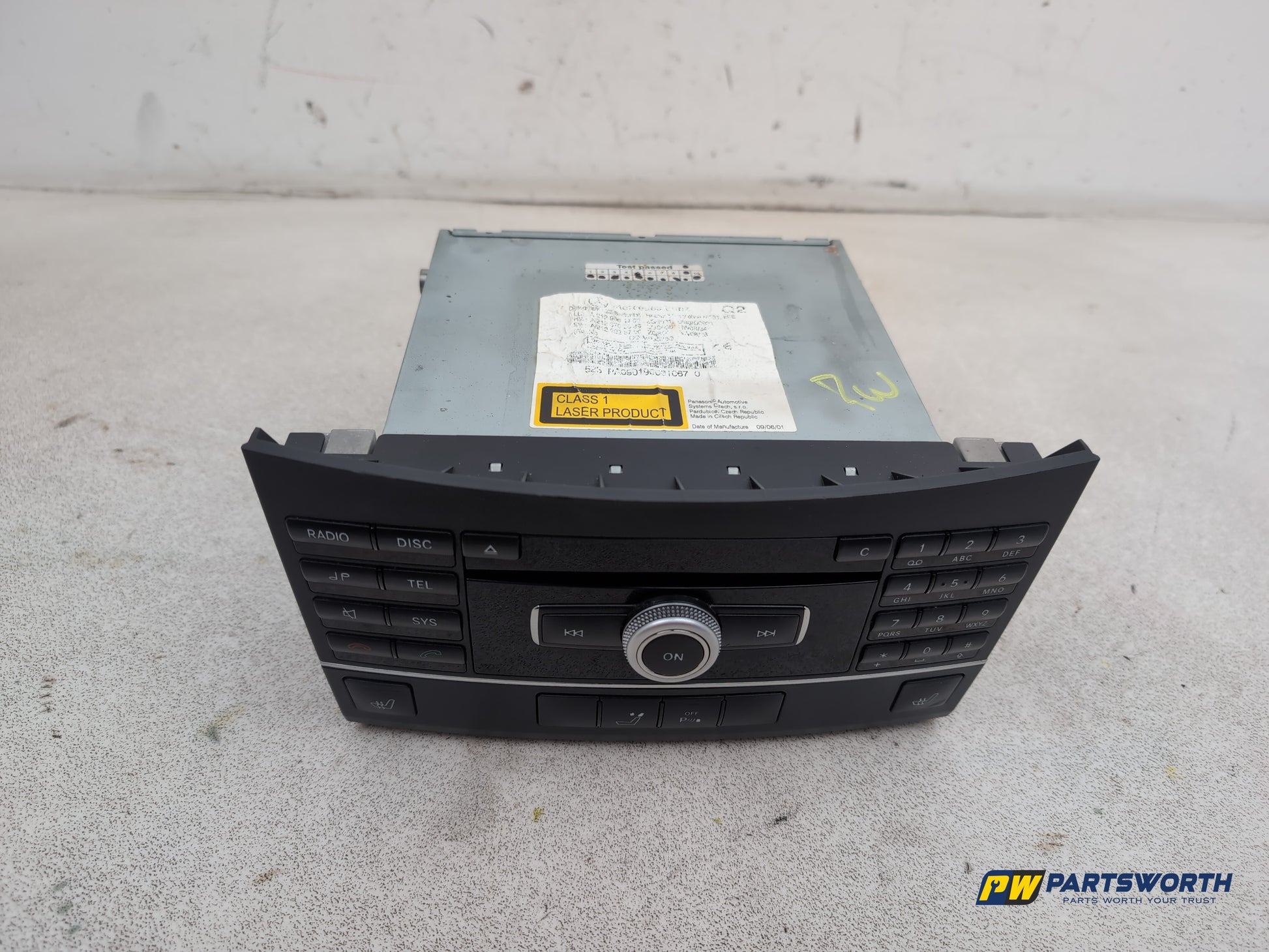 Mercedes-Benz E220 E-Class W212 Blueef-Cy Radio Cd Player Head Unit 2009-2016 - photo 2
