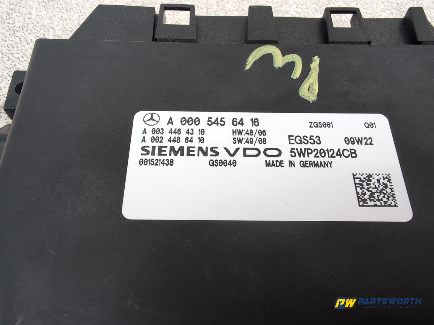 Mercedes-Benz E220 E-Class W212 Automatic Gearbox Ecu Control Modul A0005456416 - photo 2