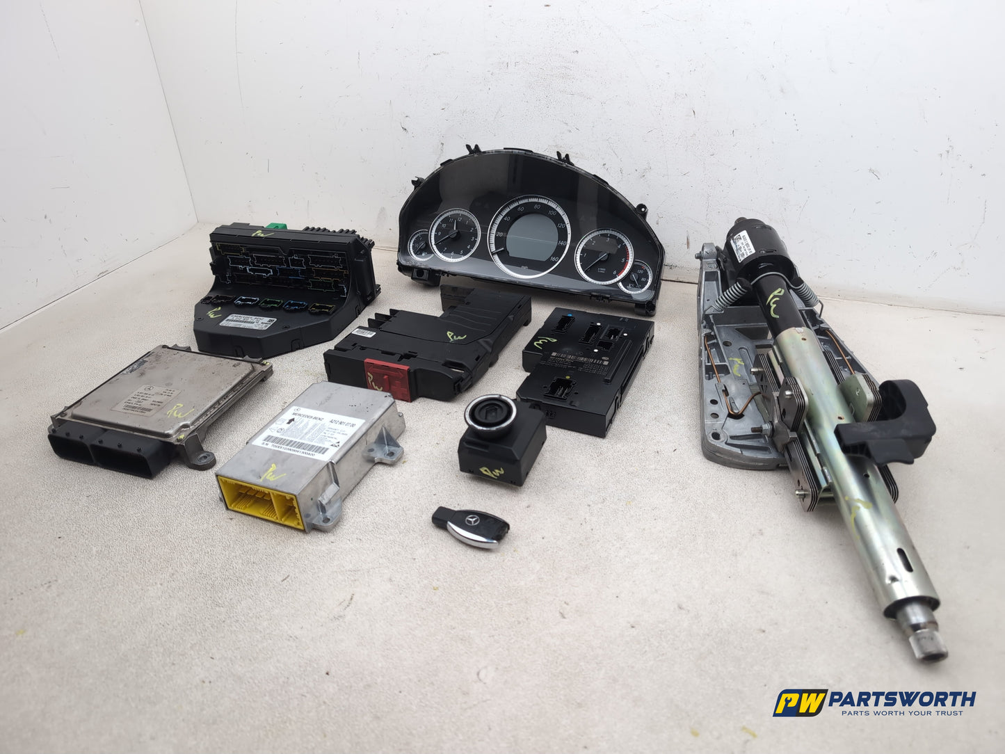 Mercedes-Benz E220 E-Class W212 Automatic 2.1l Diesel Engine Ecu Kit A6519005301 - photo 2