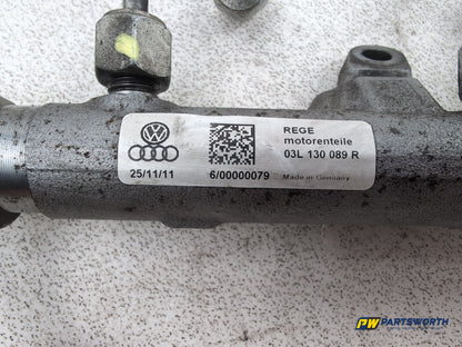 Audi A1 Contrast Edition Tdi 1.6l Diesel Fuel Rail 03l130089r 2008-2012 - photo 8