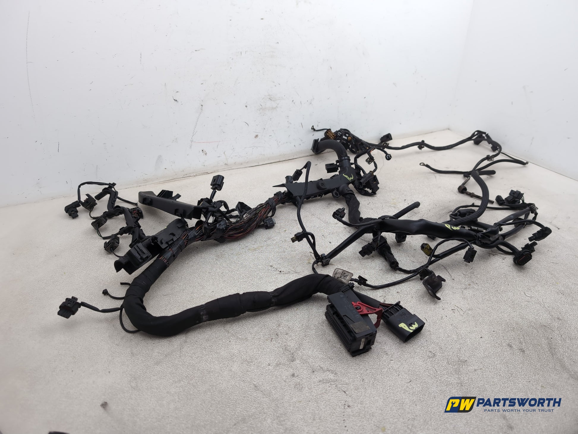 Mercedes-Benz E220 E-Class W212 Engine Wiring Harness 2009-2016 - photo 2