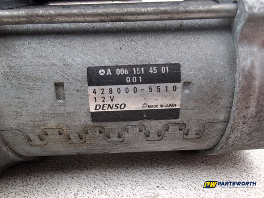 Mercedes-Benz E220 E-Class W212 Starter Motor A0061514501 2009-2016 - photo 2