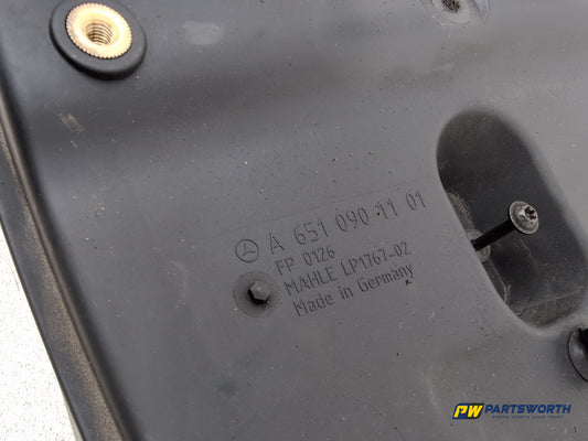 Mercedes-Benz E220 E-Class W212 Air Filter Airbox Housing A6510901101 2009-2016 - photo 2