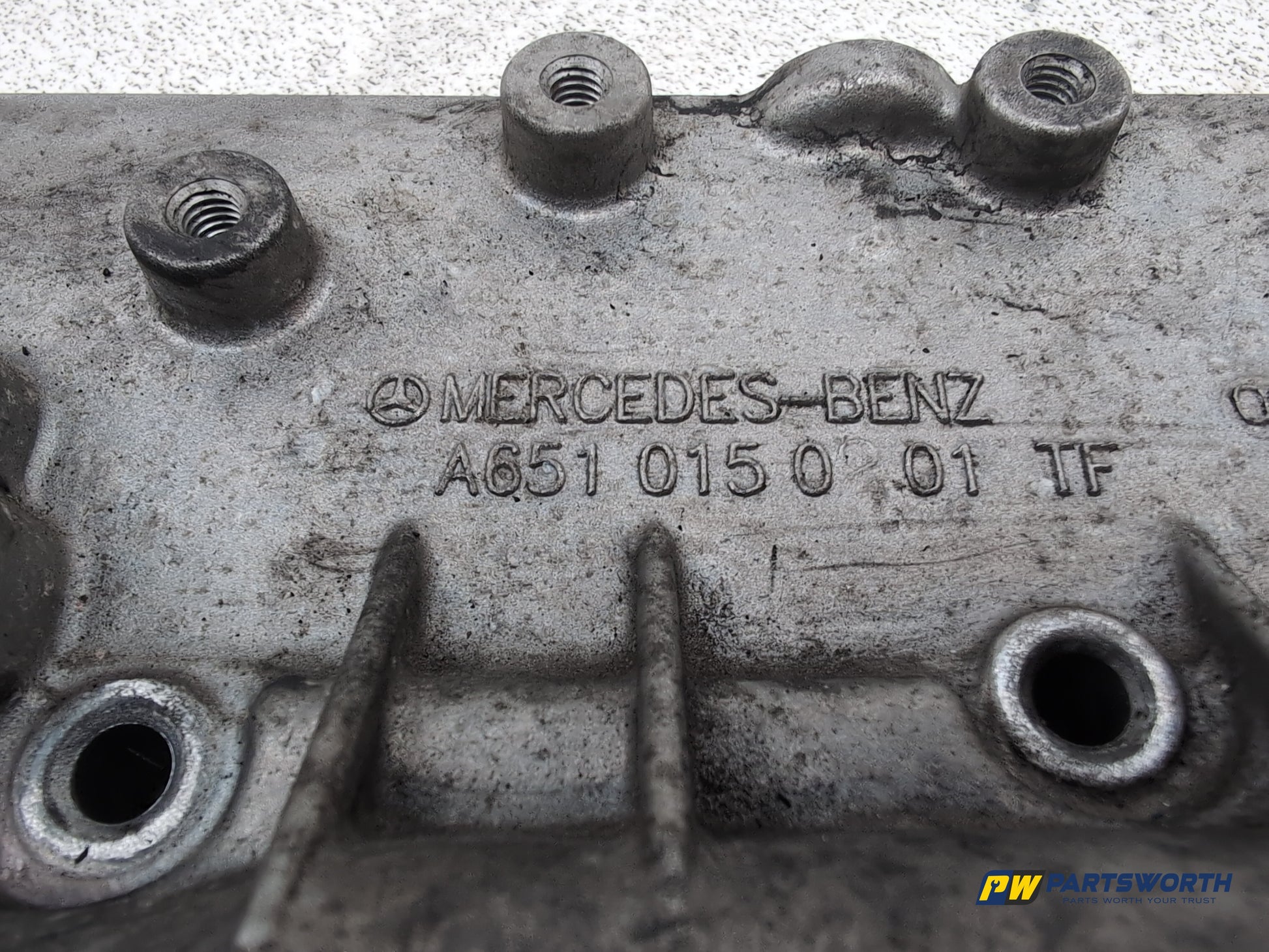 Mercedes-Benz E220 E-Class W212 2.1l Diesel Timing Chain Cover A6510150201 - photo 8