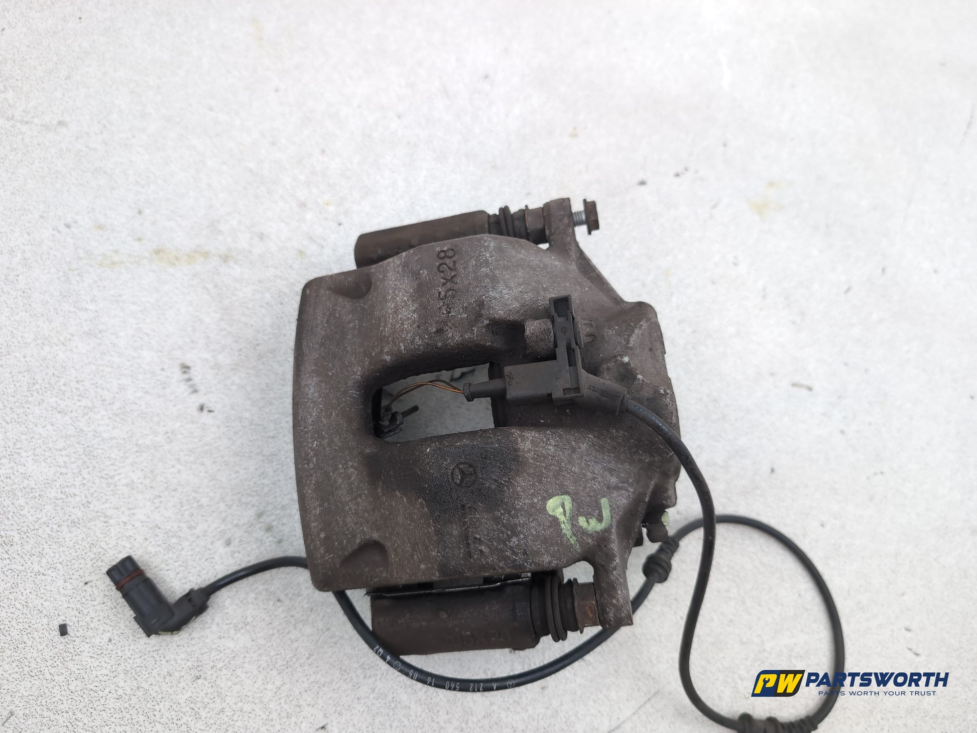 Mercedes-Benz E220 E-Class W212 Brake Caliper Front Rh Driver Side 2009-2013 - photo 2