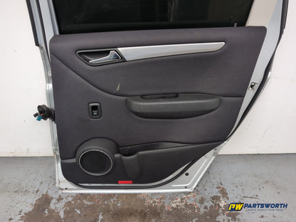 Mercedes-Benz B200 B-Class W245 Door Rear Rh Driver Side Silver 761 2005-2011 - photo 8