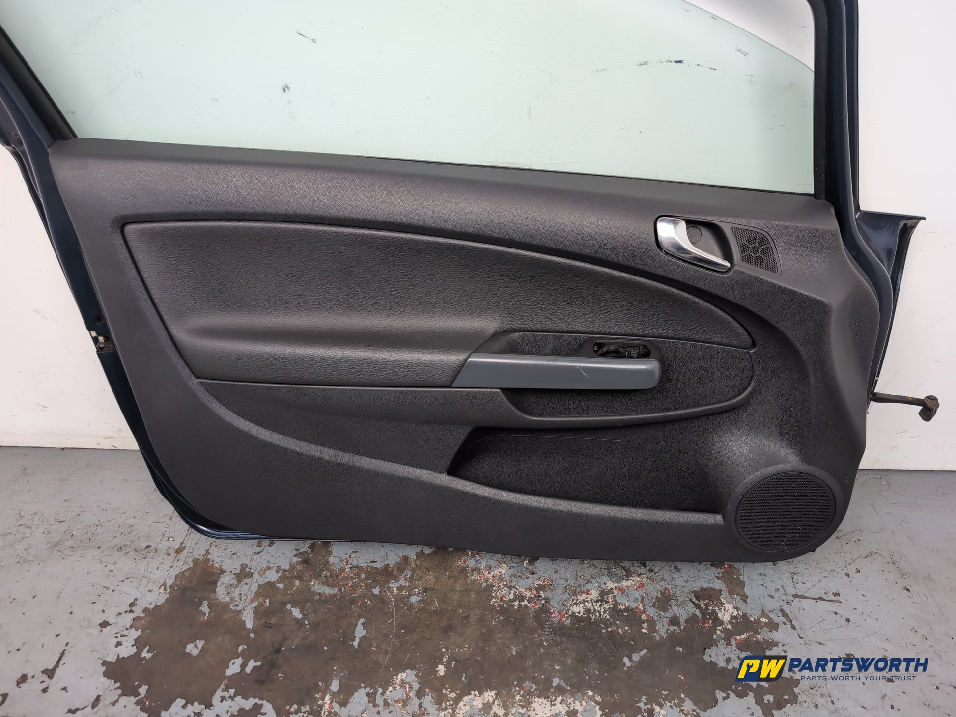 Vauxhall Corsa Se Door Front Lh Passenger Side Blue Z22a 2006-2014 - photo 8