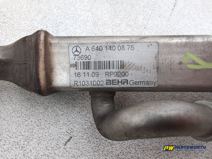 Mercedes-Benz B200 B-Class W245 2.0l Diesel Egr Valve Cooler A6401400875 - photo 2