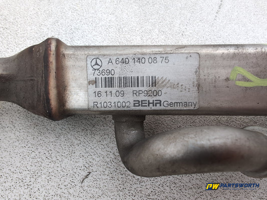 Mercedes-Benz B200 B-Class W245 2.0l Diesel Egr Valve Cooler A6401400875 - photo 2