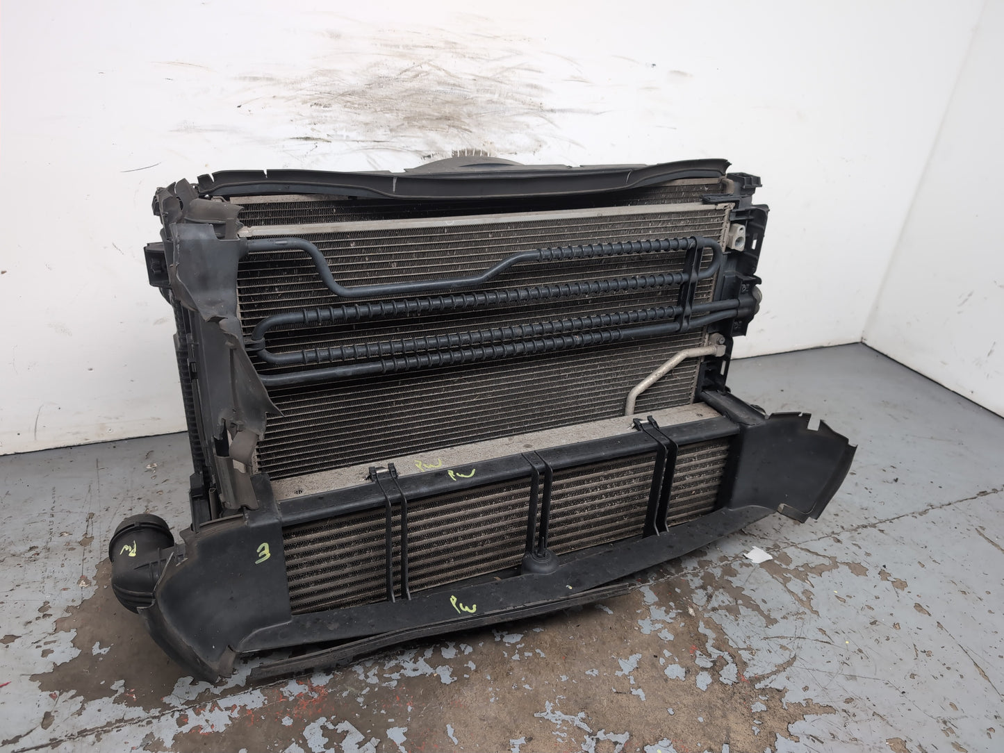 Mercedes-Benz E220 E-Class W212 Automatic Complete Radiator Pack 2009-2013 - photo 2