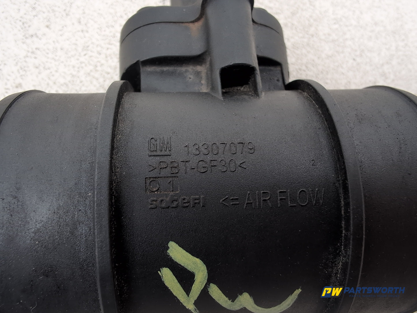 Vauxhall Corsa Se 1.2l Petrol Mass Air Flow Meter 13307079 2006-2014 - photo 2