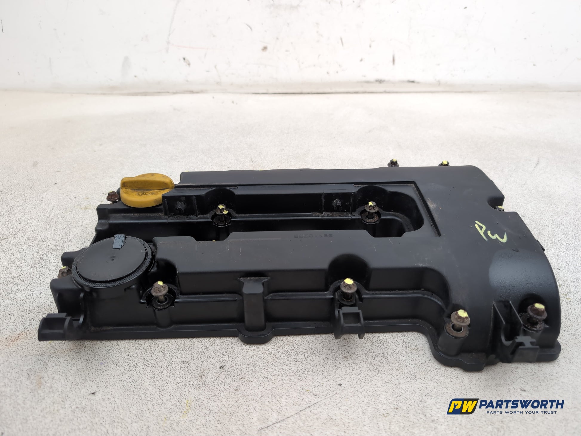 Vauxhall Corsa Se 1.2l Petrol Engine Rocker Cover A 12 Xer 55561426 2006-2014 - photo 2