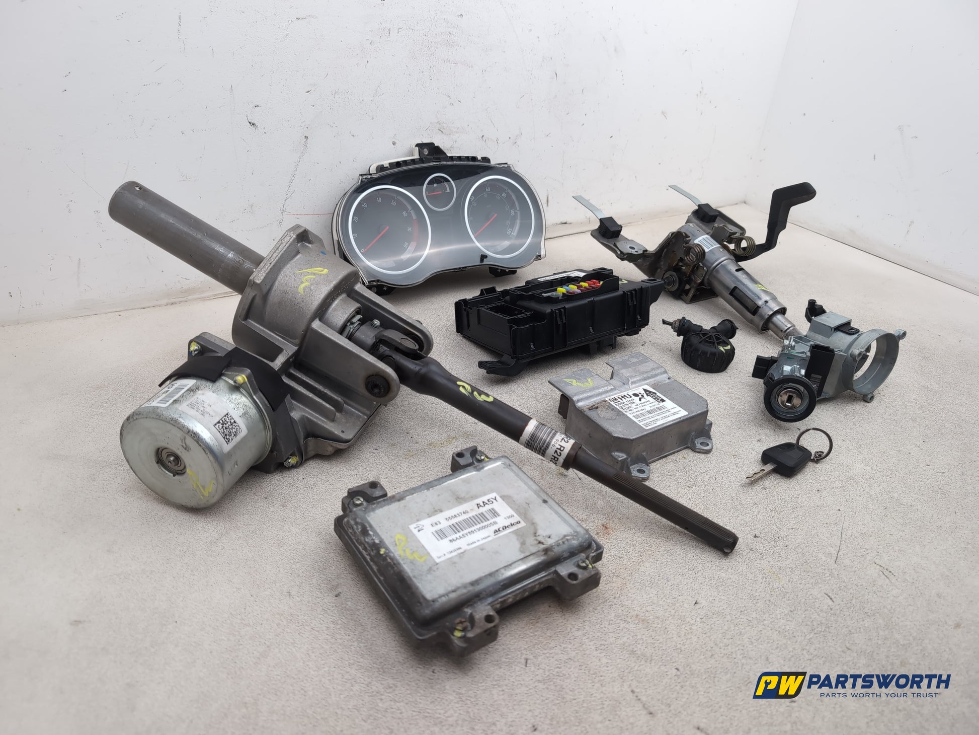 Vauxhall Corsa Se 1.2l Petrol Manual A 12 Xer Engine Ecu Kit 55583740 2006-2014 - photo 2