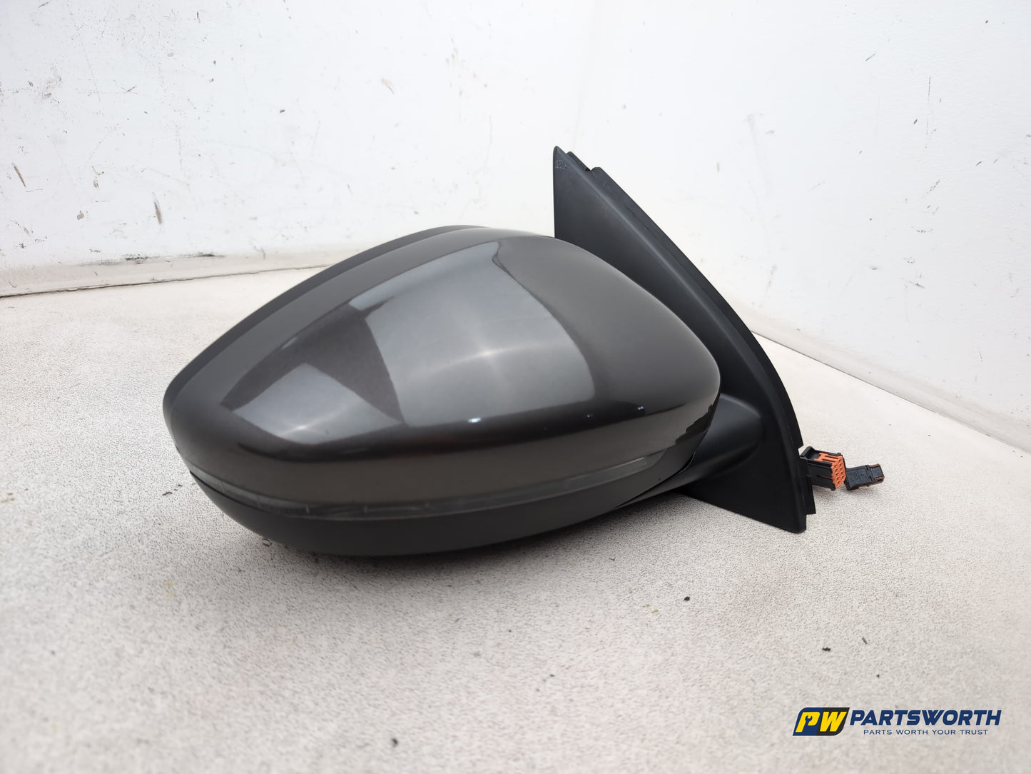 Peugeot 308 Allure Blue Power Folding Door Mirror Rh Driver Telluric Brown Kksd - photo 2