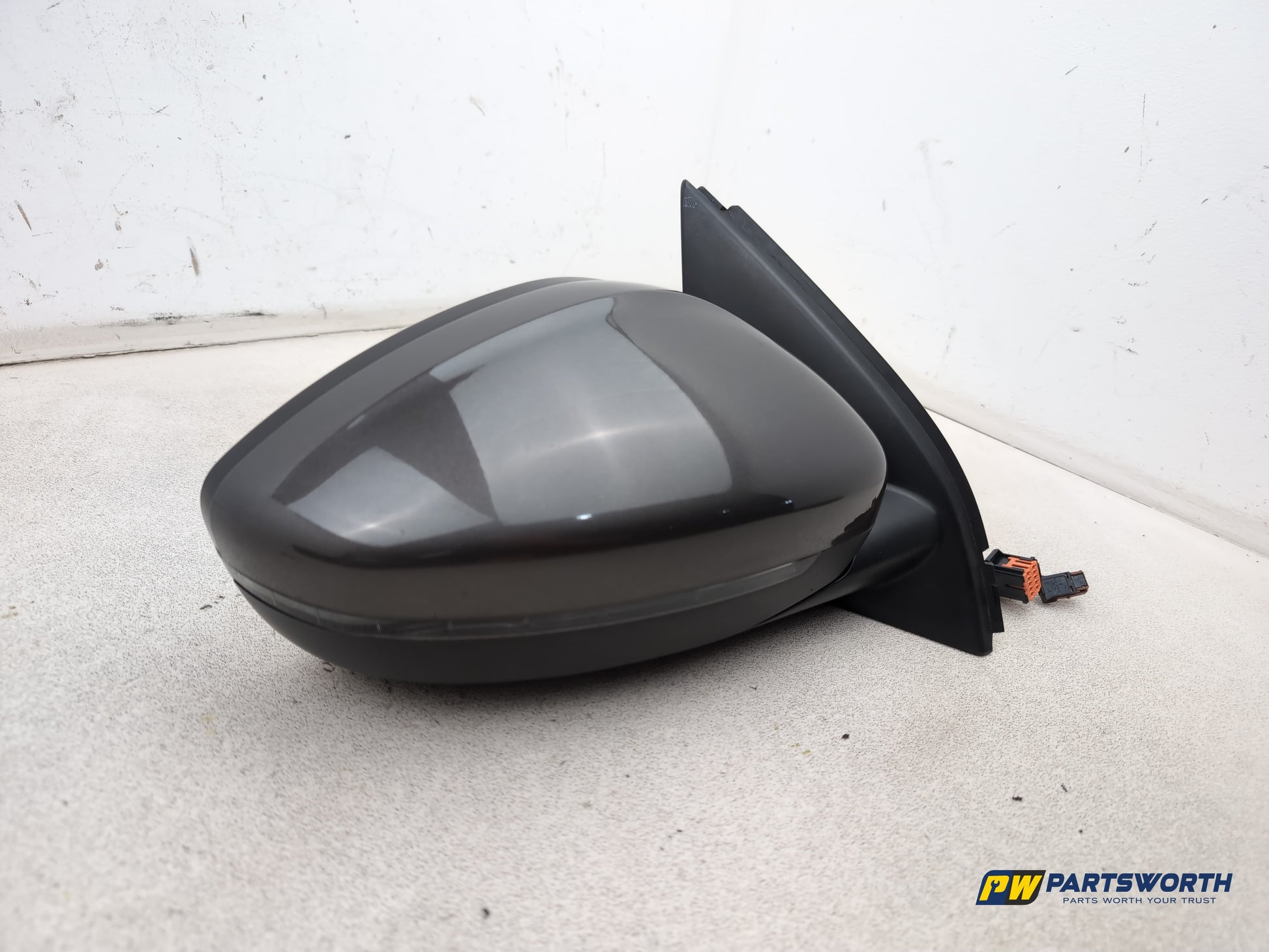 Peugeot 308 Allure Blue Power Folding Door Mirror Rh Driver Telluric Brown Kksd - photo 2