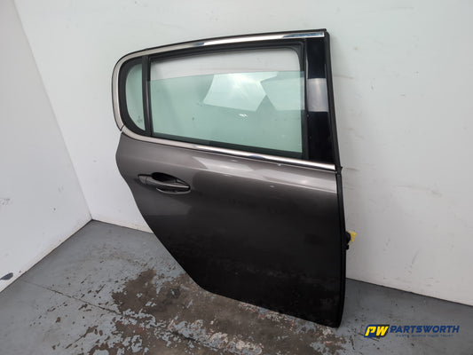 Peugeot 308 Allure Blue Hdi Hatchback Door Rear Rh Driver Telluric Brown Kksd - photo 2