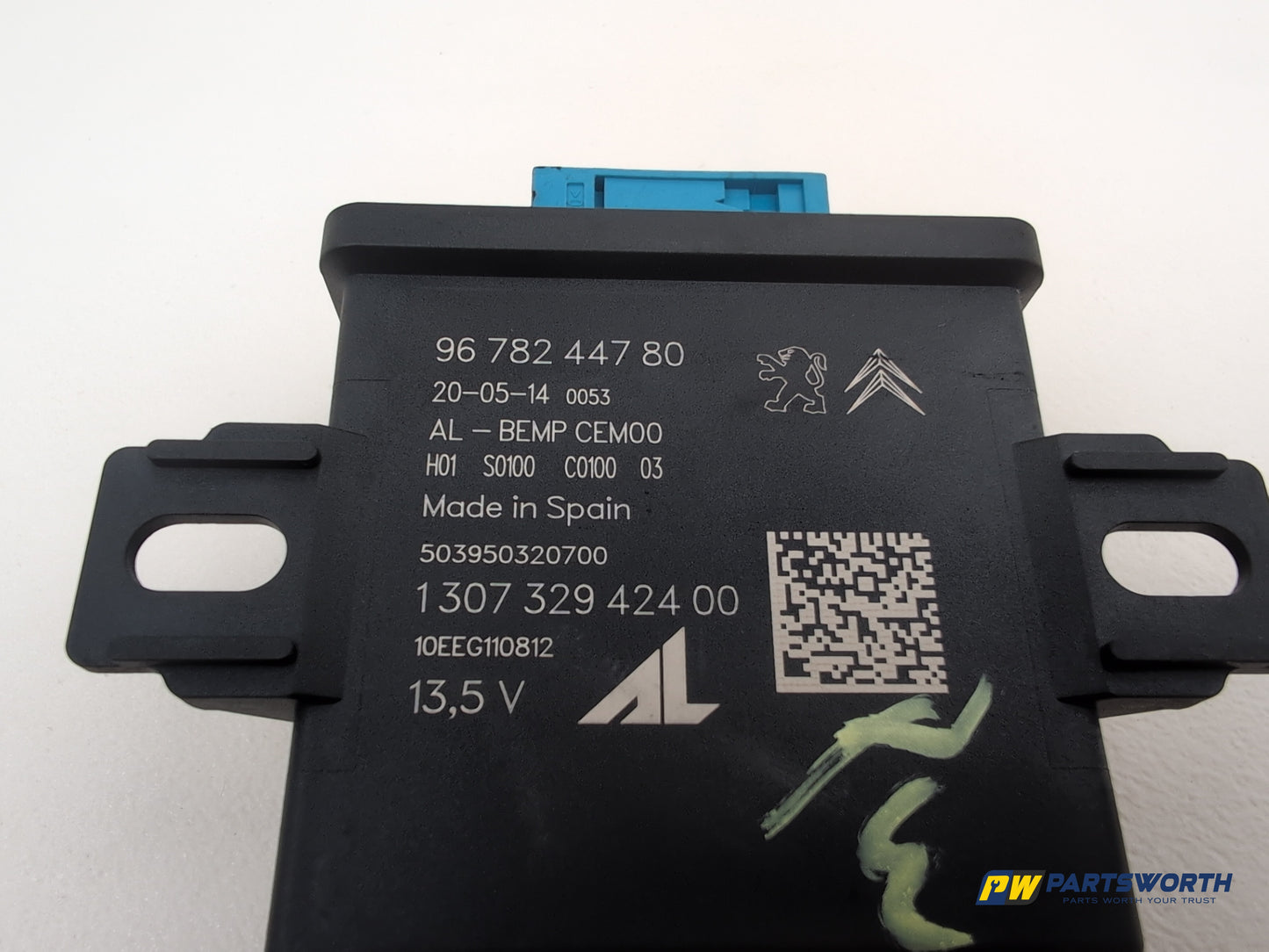 Peugeot 308 Allure Blue Hdi Headlight Control Module Ecu 9678244780 2013-2021 - photo 2