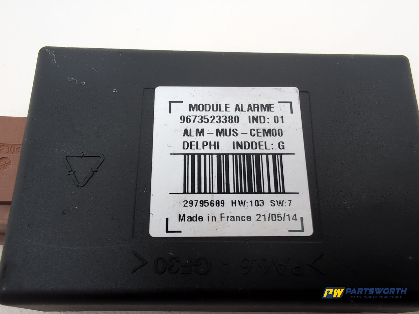 Peugeot 308 Allure Blue Hdi Alarm Control Ecu Module Unit 9673523380 2013-2021 - photo 8