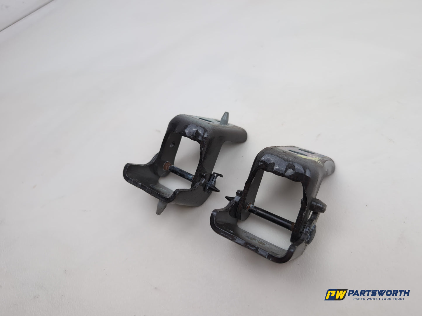 Peugeot 308 Allure Blue Hdi Passenger Side Lh Rear Door Hinge Pair 2013-2021 - photo 8
