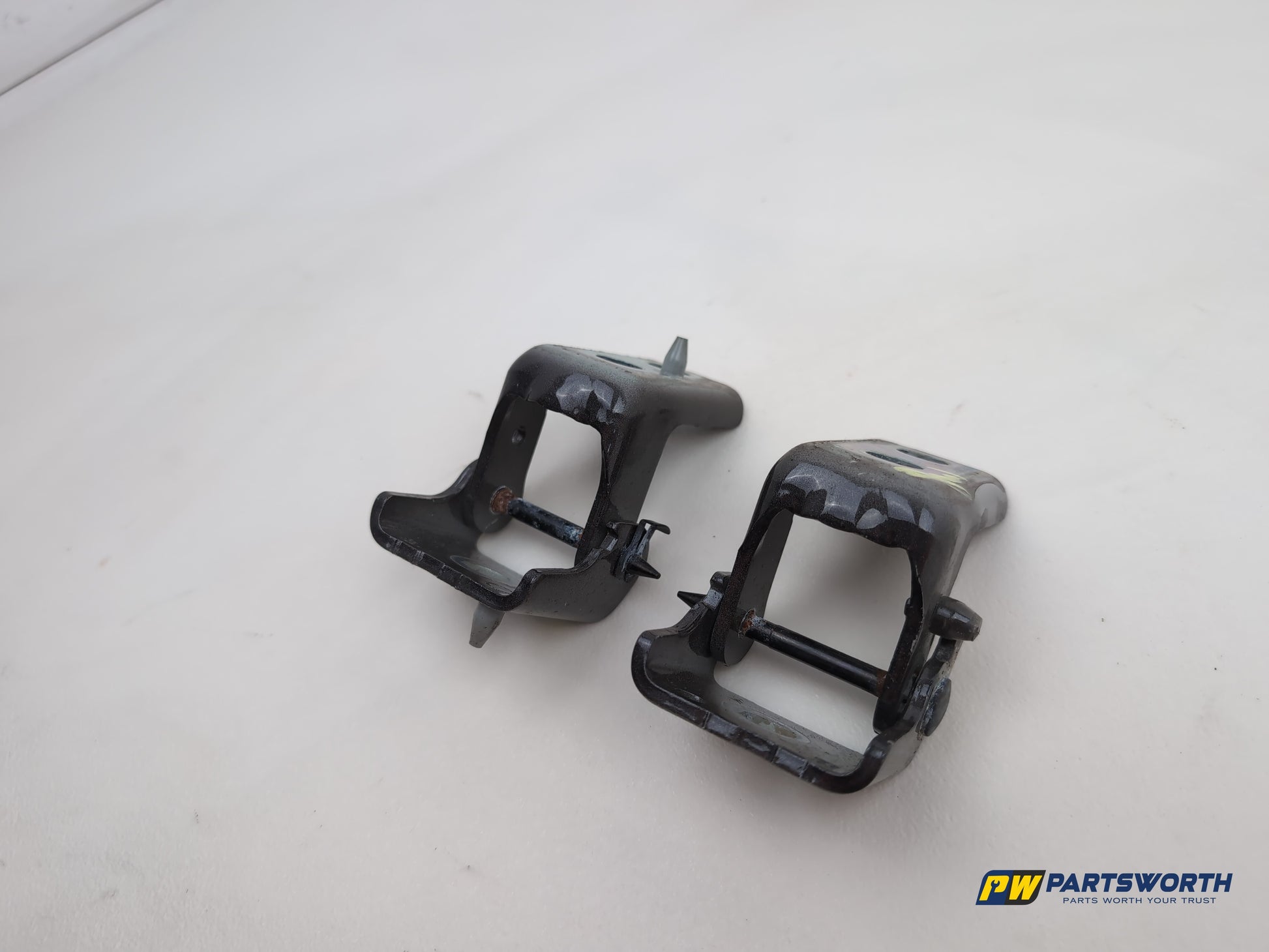 Peugeot 308 Allure Blue Hdi Passenger Side Lh Rear Door Hinge Pair 2013-2021 - photo 8