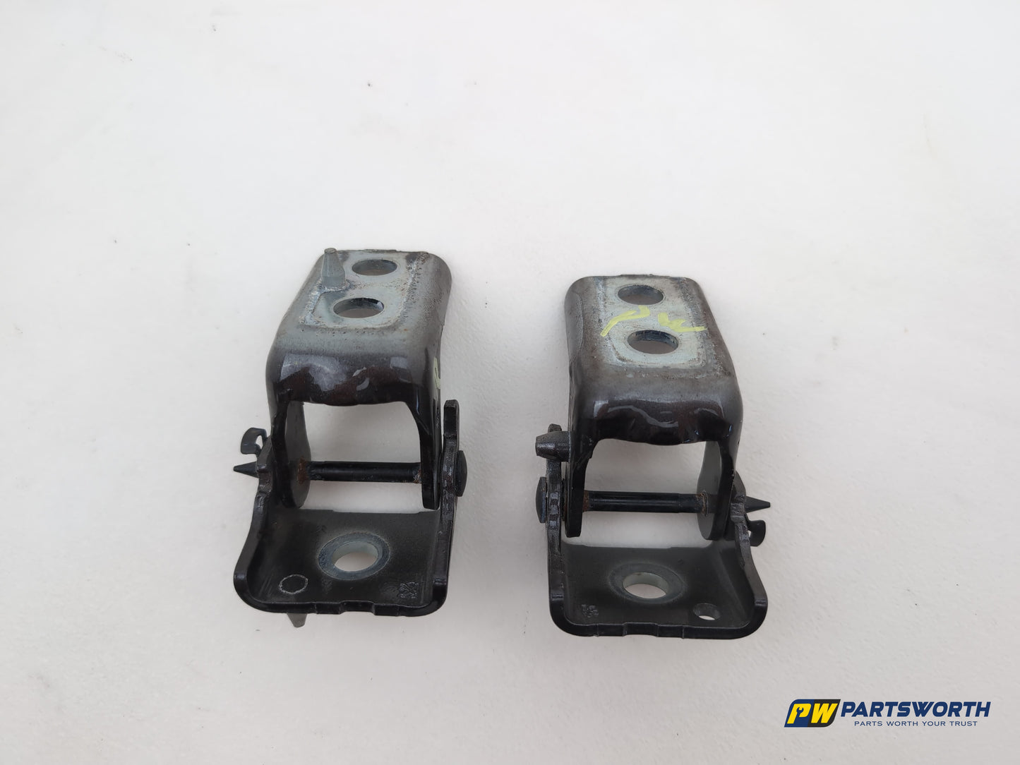 Peugeot 308 Allure Blue Hdi Driverside Rh Rear Door Hinge Pair 2013-2021 - photo 2