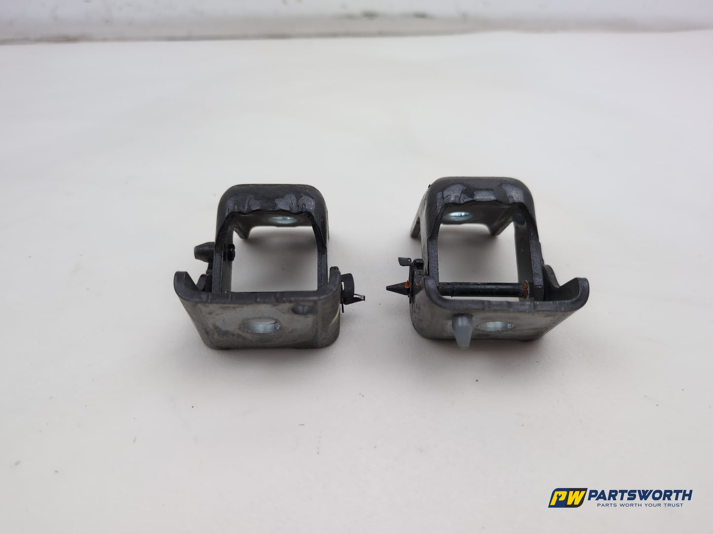Peugeot 308 Allure Blue Hdi Driver Side Rh Front Door Hinge Pair 2013-2021 - photo 8