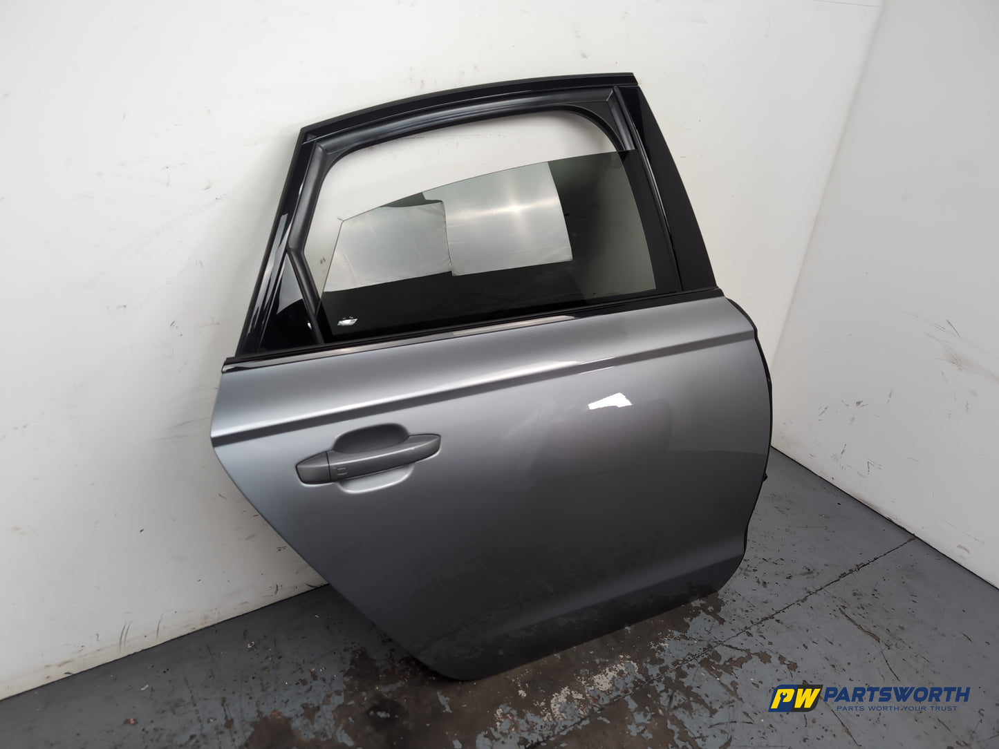 Audi A6 S Line Black Ed Tdi Saloon Doore Rear Rh Driver Side Grey Lx7p 2011-2018 - photo 10