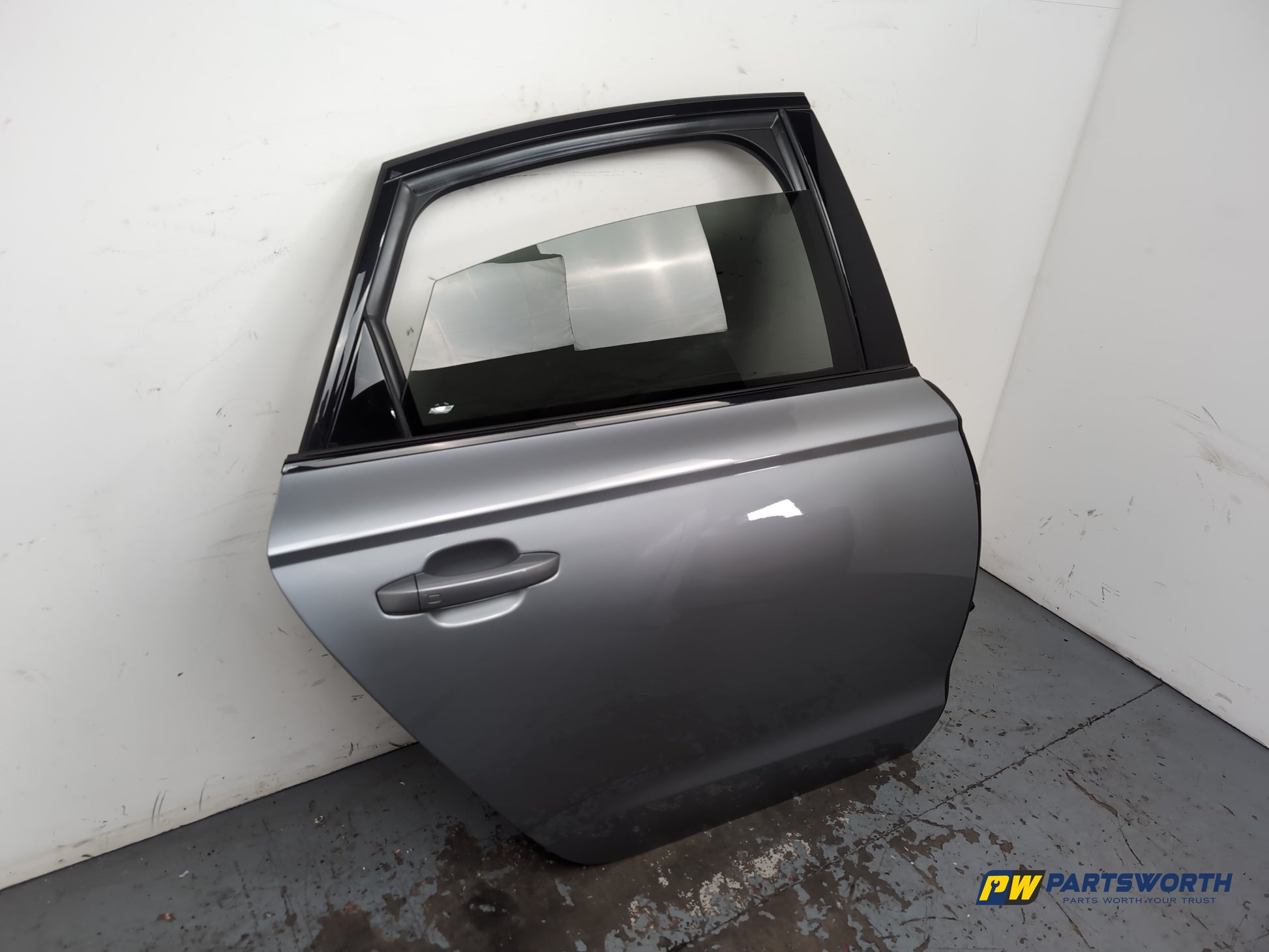 Audi A6 S Line Black Ed Tdi Saloon Doore Rear Rh Driver Side Grey Lx7p 2011-2018 - photo 10