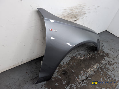 Audi A6 S Line Black Ed Tdi Saloon Wing Front Rh Driver Side Grey Lx7p 2014-2018 - photo 2