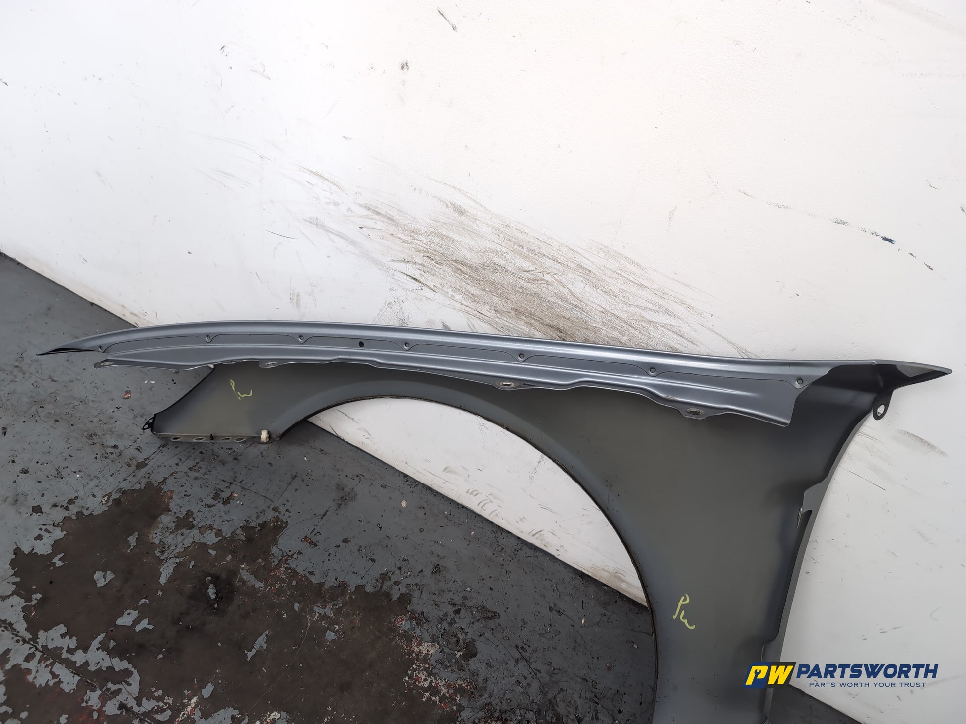 Audi A6 S Line Black Ed Tdi Saloon Wing Front Rh Driver Side Grey Lx7p 2014-2018 - photo 8