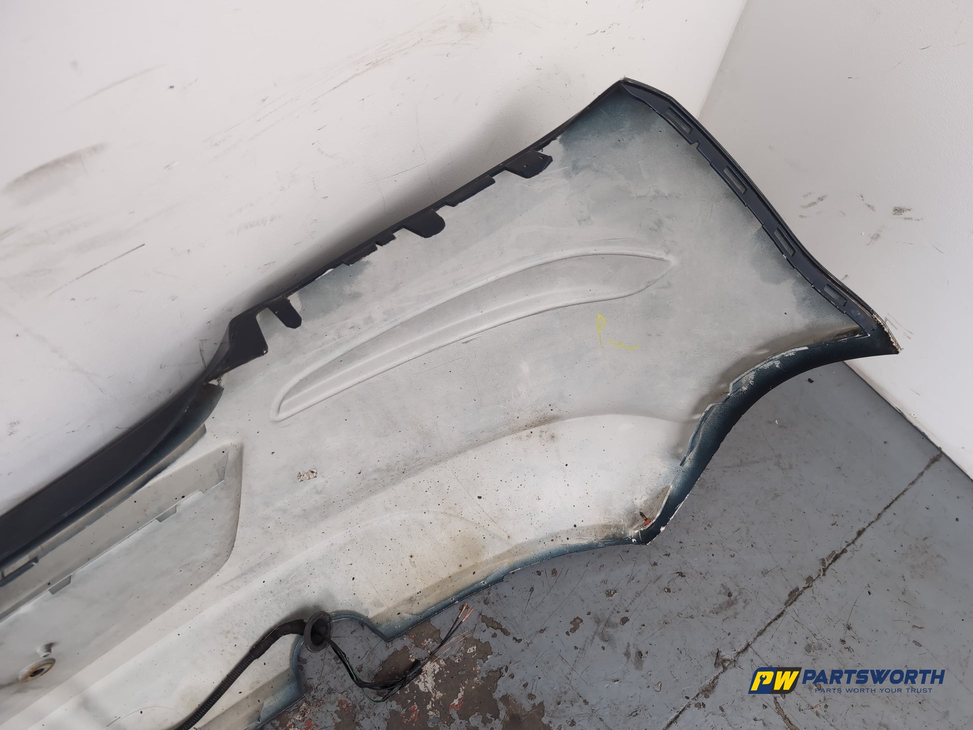 Vauxhall Corsa Se Hatchback Rear Bumper Blue Z22a 2006-2011 - photo 8