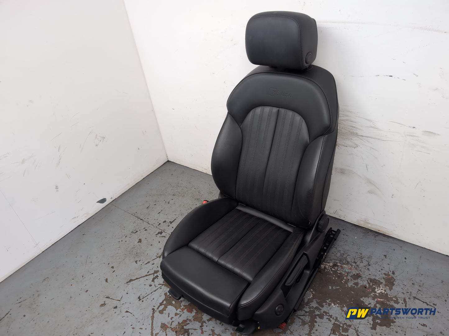 Audi A6 S Line Black Ed Tdi Quat Sa Leather Heated Seat Front Lh Passenger Side - photo 2